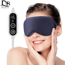 Load image into Gallery viewer, USB Heated Eye Mask Reusable Eye Mask Wireless Eye Massager for Sleeping Eye
