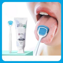 Load image into Gallery viewer, Limpiador De Lengua for Tongue Cleaning Gel and Brush Kit
