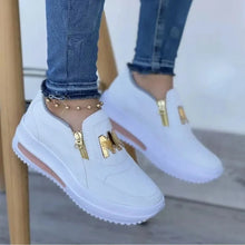 Load image into Gallery viewer, Women Platform Shoes Casual Slip on Shoes Fashion Loafers Ladies Sneakers
