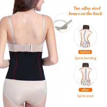 Load image into Gallery viewer, Women Waist Cinchers Ladies Corset Shaper Band Body Building Trainer Postpartum Belly Slimming Belt
