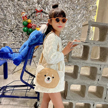 Load image into Gallery viewer, Style Kawaii Bag Women Cartoon Plush Shoulder Bag For Women Crossbody Bag Small Phone&amp;Purse Bag
