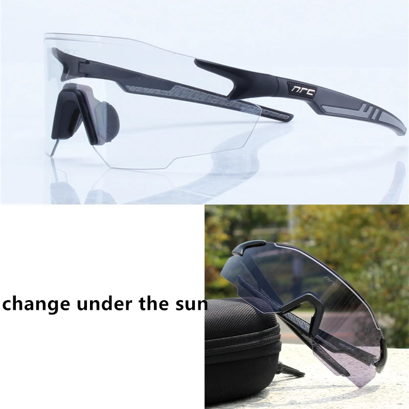 Cycling Sunglasses UV400 TR90 Sports Bicycle Glasses MTB Mountain Bike Fishing Hiking Riding Eyewear for Men Women sport