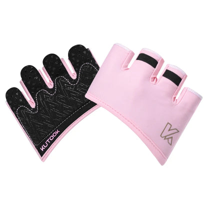 Gym Fitness Half Finger Gloves Men Women for Crossfit Workout Glove Power Weight Lifting Bodybuilding Hand Protector