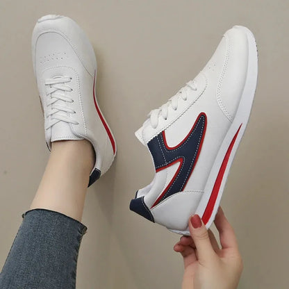 Women's Small White Shoes Fashion Comfort Sneakers All-match Lightweight Casual Running Shoes - Shop & Buy