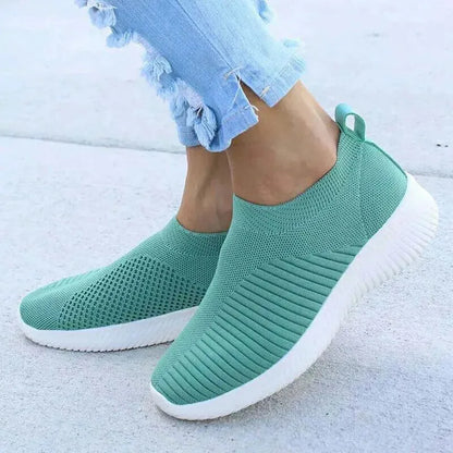 Women's Sports Shoes Flat Fashion Trainers Shoes Ladies New Running Soft Women Sneakers - Shop & Buy