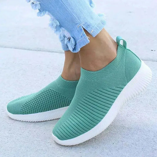 Women's Sports Shoes Flat Fashion Trainers Shoes Ladies New Running Soft Women Sneakers - Shop & Buy