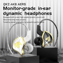 Load image into Gallery viewer, AK6 ARES/DMX/AKX Earphones HIFI Heavy Bass In Ear Monitor Wired Headphones With Mic Noise Cancell Sport Game Music
