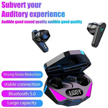 Load image into Gallery viewer, X15 TWS Wireless Earphone Bluetooth Headphone 65ms Low Latency Earbud Esport Gaming Headset Gamer with Mic
