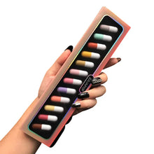 Load image into Gallery viewer, Capsule Lipstick Set New Mini 12-color Waterproof Non-stick Cup Carry Pill Lipstick Novelty Lips
