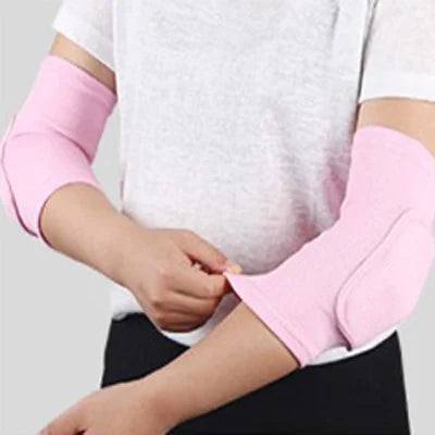 Elastic Elbow Pads Thickened Sponge Elbow Knee Protectors Guard Basketball Volleyball Sport Arm Sleeve Pad Adults Children