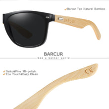 Load image into Gallery viewer, Polarized Bamboo Sunglasses Men Wooden Sun Glasses Women Brand Original Wood
