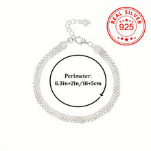 Load image into Gallery viewer, Allergy-Free Radiant Sterling Silver Bracelet - Timeless Luxury Design for Women - Shop &amp; Buy
