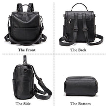 Load image into Gallery viewer, Backpack Purse for Women Fashion Square Mini Small Convetible PU Leather Backpack Shoulder Bag for Ladies Teen Girls - Shop &amp; Buy
