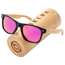Load image into Gallery viewer, BARCUR Polarized Bamboo Sunglasses Men Wooden Sun Glasses Women Brand Original Wood UV400 Oculos De Sol Masculino - Shop &amp; Buy