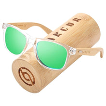 Load image into Gallery viewer, BARCUR Polarized Man Sunglasses Bamboo Sun Glasses for Women Wood UV400 Eyewear Oculos Blue Light Blocking Glasses - Shop &amp; Buy
