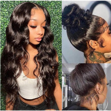 Load image into Gallery viewer, BEAUDIVA 360 Transparent Lace Frontal Wig Brazilian Body Wave Lace Front Human Hair Wig For Black Women Pre Plucked Glueless Wig - Shop &amp; Buy
