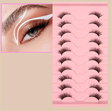 Load image into Gallery viewer, Beginner-Friendly Sanishi Cat Eye Lashes: 10-Pack Fluffy, Reusable C-Curl Eyelashes - Shop &amp; Buy
