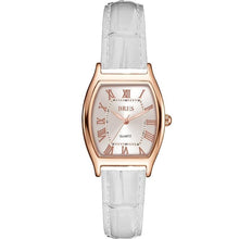 Load image into Gallery viewer, BERS Tonneau Quartz Wristwatch for Women – Elegant Preppy Style, Water-Resistant, Japanese Reliability, Leather Strap Analog-Digital Dial - Shop &amp; Buy

