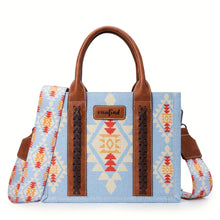 Load image into Gallery viewer, Bohemian Ethnic Print Canvas Tote Bag For Women, Versatile Crossbody Shoulder Handbag For Daily Use And Shopping - Shop &amp; Buy
