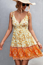 Load image into Gallery viewer, Bohemian Tie Shoulder Surplice Backless Dress - Shop &amp; Buy