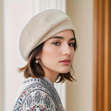 Load image into Gallery viewer, Breathable Polyester Beret Hat - Soft, Knitted, Woven, Elegant French Style Solid Color Painter Cap for Womens - Shop &amp; Buy
