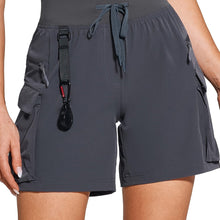 Load image into Gallery viewer, Breathable Womens Quick-Dry Cargo Shorts - Lightweight with Spacious Side Pockets - Shop &amp; Buy
