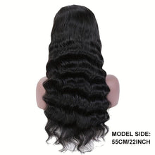 Load image into Gallery viewer, Breathtaking Brazilian Human Hair Loose Wave Wigs - 180% Density, Glueless HD 4x4 Lace Closure, Pre-Plucked with Bleached Knots &amp; Fluffy Baby Hair - Shop &amp; Buy
