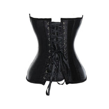 Load image into Gallery viewer, Bustiers &amp; Corsets Gothic Steampunk Corset Lace Up Boned Overbust Bustier Tops Waist Trainer Corselet - Shop &amp; Buy
