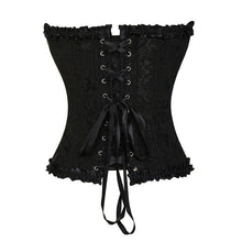Load image into Gallery viewer, Bustiers &amp; Corsets Lace Up Boned Steampunk Corset Plus Size Overbust Bustier Tops Gothic Clothing Waist Cincher Corselet - Shop &amp; Buy
