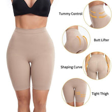 Load image into Gallery viewer, Butt Lifter Shorts Women Shapewear Tummy Control Body Shaper Seamless Slimming Underwear High Waist Sculpting Mid Thigh Panties - Shop &amp; Buy
