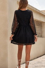 Load image into Gallery viewer, Buttoned Empire Waist Lace Dress - Shop &amp; Buy