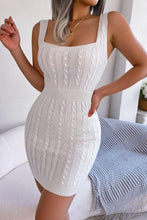 Load image into Gallery viewer, Cable-Knit Sleeveless Mini Dress - Shop &amp; Buy