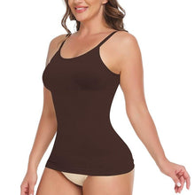 Load image into Gallery viewer, Camisole Shapewear for Plus Size Women Tummy Control Shapewear Shaping Tank Tops Slimming Body Shaper Compression Vest Underwear - Shop &amp; Buy
