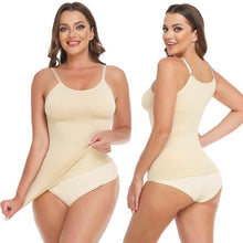 Load image into Gallery viewer, Camisole Shapewear for Plus Size Women Tummy Control Shapewear Shaping Tank Tops Slimming Body Shaper Compression Vest Underwear - Shop &amp; Buy
