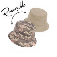 Load image into Gallery viewer, camouflage vintage washed woman bucket hat camping fishing hiking - Shop &amp; Buy
