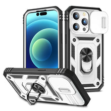Load image into Gallery viewer, Case for iPhone 14 Pro Max 14 Plus 2022 with Magnetic Ring Kickstand and Camera Cover Military Grade Shockproof Protective Case - Shop &amp; Buy
