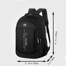 Load image into Gallery viewer, Casual Backpack, Men&#39;s Simple Shoulder Bag, Men&#39;s Large Capacity Middle School Student Backpack - Shop &amp; Buy
