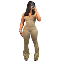 Load image into Gallery viewer, Casual Women Jumpsuit Spaghetti Strap Sleeveless Slim Bodycon Playsuit Long Romper Women Jumpsuit Overalls - Shop &amp; Buy
