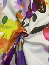 Load image into Gallery viewer, Charming Floral Print V Neck A-line Dress - Lightweight &amp; Flattering for Spring &amp; Summer - Shop &amp; Buy
