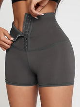 Load image into Gallery viewer, Chic Buckle High Waist Skinny Shorts - Stretchy &amp; Comfortable for Spring &amp; Summer - Shop &amp; Buy
