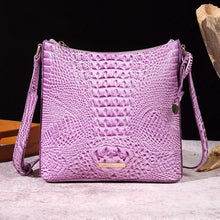 Load image into Gallery viewer, Chic Gradient Crocodile Pattern Crossbody Bag - Durable PU Leather Texture, Stylish Shoulder Purse for Everyday Fashion - Shop &amp; Buy
