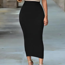 Load image into Gallery viewer, Chic High-Waist Pencil Skirt - Sleek Fit, Spring/Summer Elegance, Womens Fashion Staple - Shop &amp; Buy
