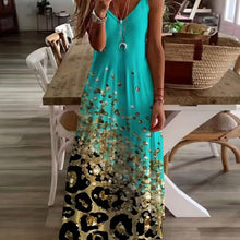 Load image into Gallery viewer, Chic Leopard Maxi Dress - Flowy Sleeveless Design - Ideal for Summer &amp; Spring Soirees - Shop &amp; Buy
