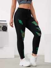 Load image into Gallery viewer, Chic Ripped Detail Womens Skinny Jeans - Stretchy, Slim Fit with Slant Pockets - Shop &amp; Buy
