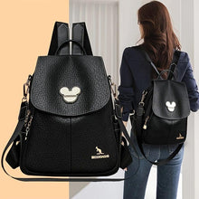 Load image into Gallery viewer, Chic Ruched Texture Backpack - Fashion PU Leather Flap Daypack with Two-way Carry - Shop &amp; Buy
