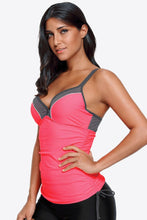 Load image into Gallery viewer, Contrast Sweetheart Neck Swim Cami - Shop &amp; Buy