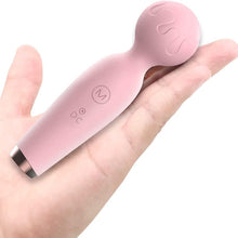 Load image into Gallery viewer, Cordless Silicone Wand Massager, Mini Handheld Massager With 10 Powerful Modes, Rechargeable Body Massager - Shop &amp; Buy
