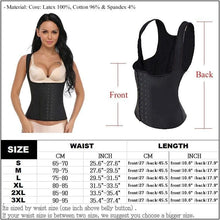 Load image into Gallery viewer, Corset Waist Trainer for Women’s Weight Loss Colombian Full Latex Rubber Waist Cincher With Straps 3 Hook Body Shaper - Shop &amp; Buy

