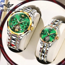 Load image into Gallery viewer, Couple Watch Automatic Mechanical Watches Gifts His Hers Watch Sets Lover Wristwatches for Men and Women Set - Shop &amp; Buy
