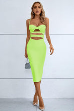 Load image into Gallery viewer, Cutout Spaghetti Strap Bodycon Dress - Shop &amp; Buy